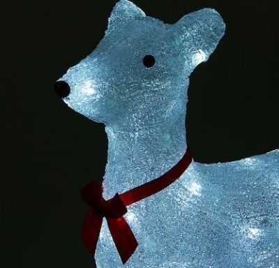 Фигура акрил. "Олень" (34х34х12 см.)