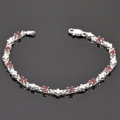 Браслет Гранат "Феерия" арт. бП1544