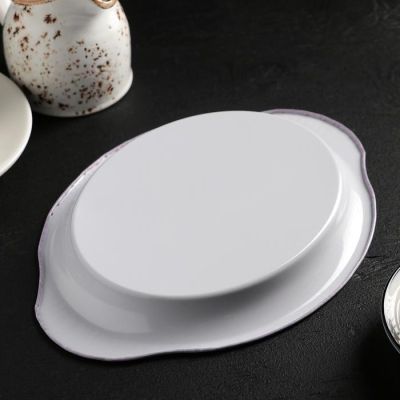 Поднос «Лаванда», 22×16,5 см, металлический