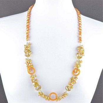 Бусы Жемчуг "Вечная Любовь" арт.П3441