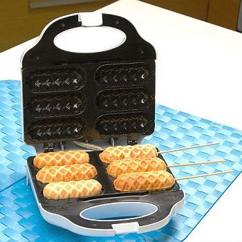 Чудо-прибор для жарения сосисок в тесте (11х25х26см)