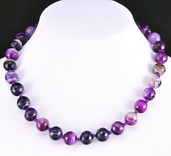 Бусы Агат "Априори № 12" арт.НАГ-2.1(12)-47-11а