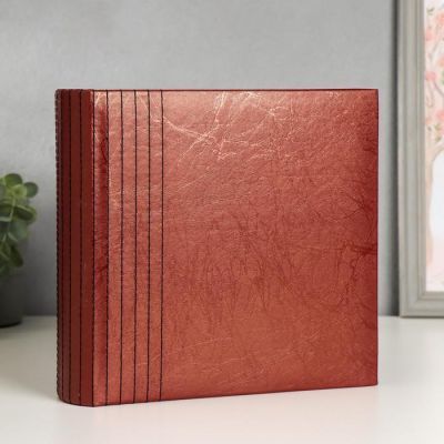 Фотоальбом на 200 фото 10х15 см  бумажные листы, кожзам МИКС 22х22х4 см