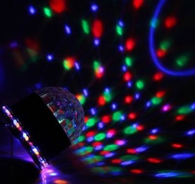 Световой прибор "Вокруг сферы" (черный)