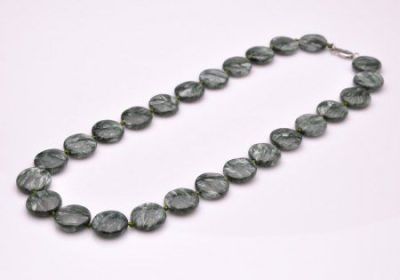 Бусы Серафинит "Рондо" арт.НСФ-11(16)-48-1