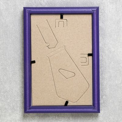 Фоторамка "Фиолетовая" пластик 10х15 см