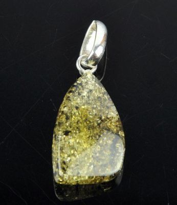 Кулон Янтарь "Золотой дождь" арт.ЯК-160