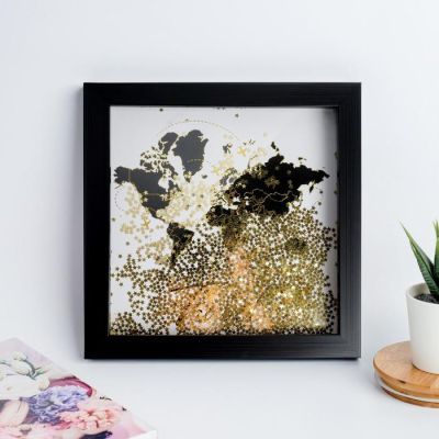 Рамка с шейкером "Путешествуй", 23 х 23 см