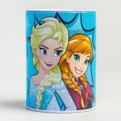 Копилка "I am the QUEEN", Холодное сердце 6,5 см х 6,5 см х 12 см