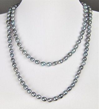 Бусы Жемчуг "Леди" арт.НЖМ-3(8)-120-2-7