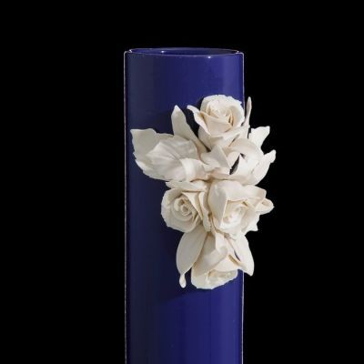 Ваза White Rose Stretto, синяя