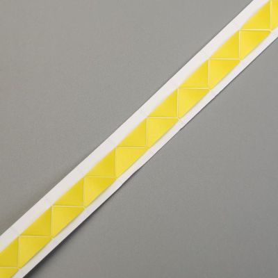 Набор уголков с кармашком для фотографий 250 уголков "Жёлтые" 2мх1,6 см