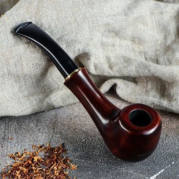 Трубка курительная "Ферзь", груша, 15 см