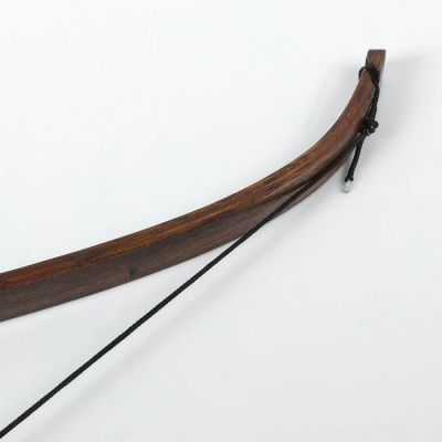 Сувенирное деревянное оружие "Лук фигурный", взрослый, коричневый, массив ясеня, 120 см