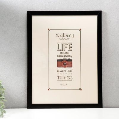 Фоторамка дерево Gallery LIFE 30х40 МИКС см 5114-15