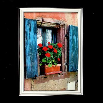 Фоторамка 21х30 см "Белое серебро"