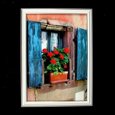 Фоторамка 21х30 см "Белое серебро"