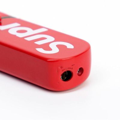 Зажигалка газовая "Supreme" пьезо, 7.5х5х2 см, красная