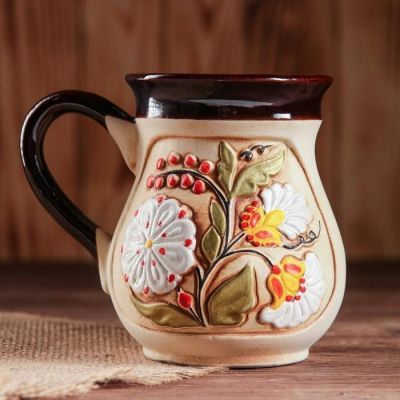 Кружка "Цветная", 0.5 л