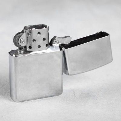 Зажигалка в чехле «Натоящий мужчина», 7 × 7 см