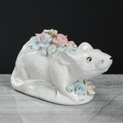 Копилка "Крыса" лепка