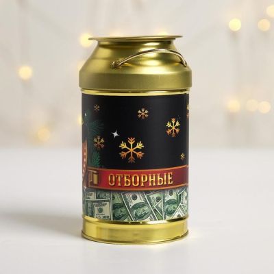 Копилка-бидон «Накопления», 14,5 х 8 см