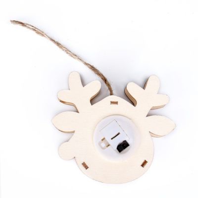 Световой декор с подвеской «Новый год» 9 см, МИКС