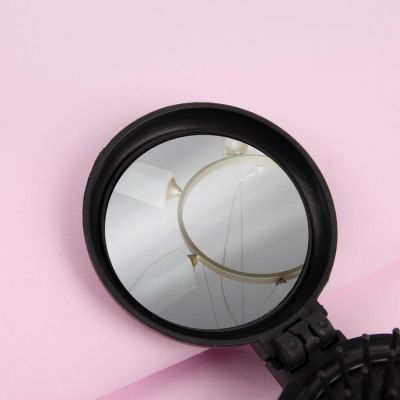 Расчёска массажная, складная, с зеркалом, d = 6,5 см, рисунок МИКС