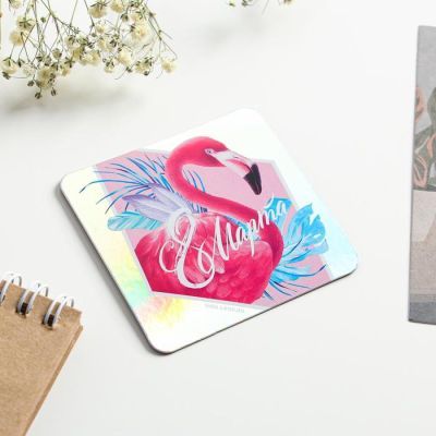 Магнит голография «Фламинго»