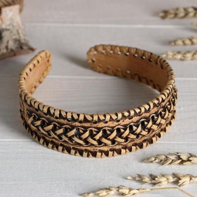 Ободок  "Стиль", береста