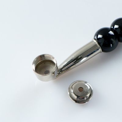 Трубка оригинальная, чёрная вставка, 15х2,7х1,4 см