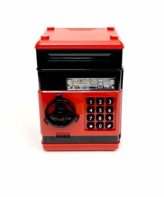 Копилка-сейф на кодовом замке со звуком (13х12х19см) 