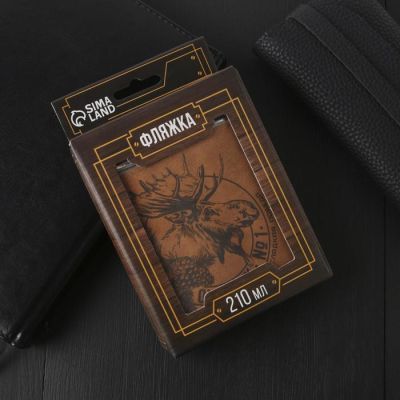 Фляжка "Охотник №1", 210 мл