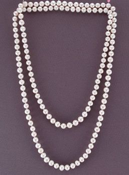 Бусы Жемчуг "Бесконечность" арт.НЖМ-1(9)-120-1-7