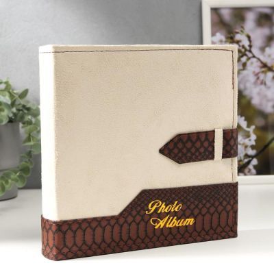 Фотоальбом BRAUBERG на 200 фотографий 10х15 см  МИКС