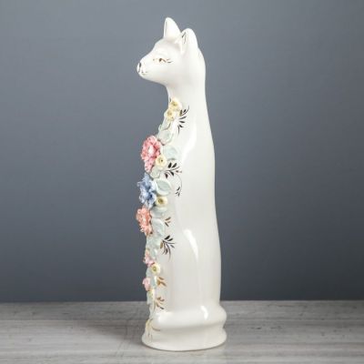 Копилка- статуэтка "Кот", цветная лепка, 46 см, микс