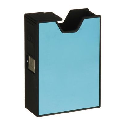 Портсигар с электронной зажигалкой "Вирджиния", микс, от USB, 9х9 см