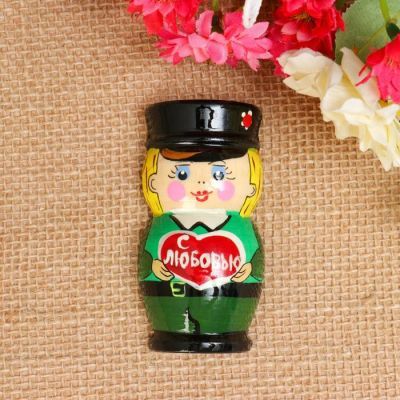 Магнит "Мальчик",7.5х4 см, ручная роспись, микс