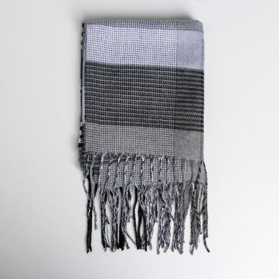 Мужской шарф в подарочной коробке "Тому, кто может все", 195х35 см