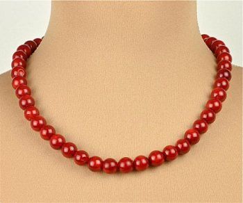 Бусы Коралл "Классика №10" арт. НКО-1(10)-40-6