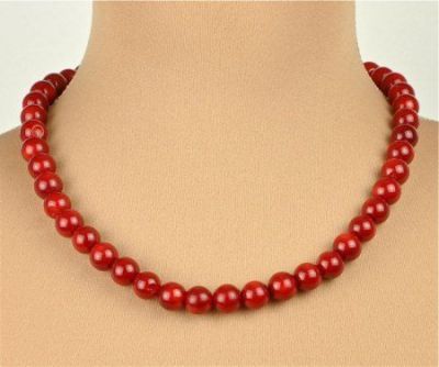 Бусы Коралл "Классика №10" арт. НКО-1(10)-40-6