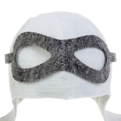 Шапка для бани "Пилот", эконом, войлок синтетический