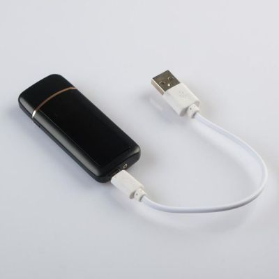 Зажигалка электронная, спиральная, "Победитель №1 по жизни" 3х7.3 см . USB