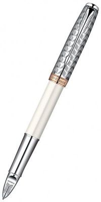 ручка Parker Sonnet Metal&Pearl CT Пятый Элемент (арт-S0976010)
