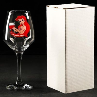 Бокал для вина "По бокальчику?"