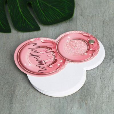 Набор "8 Марта", бальзам для губ, блокнотик