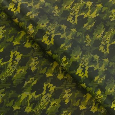 Бумага упаковочная, "Камуфляж №2", 49 х 70 см