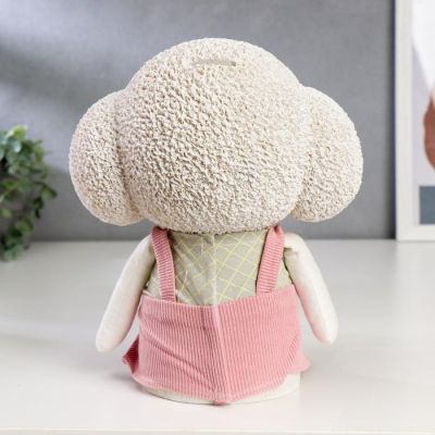 Копилка полистоун "Собачка в сарафане" МИКС 38х19х14 см