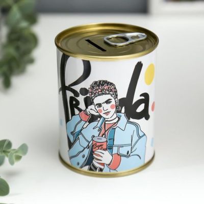 Копилка-банка металл "art lover"