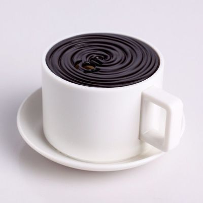 Зажигалка  "Кофейная кружка", газ, 7х4 см, микс